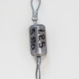 1.25" solid aluminum mandrel for Sch 80