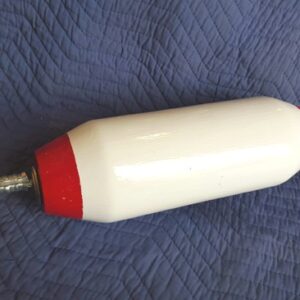 custom wood mandrel- painted