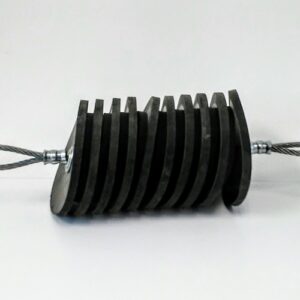 8" Rubber Duct Swab