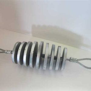 6" Sch 80 Flexible Steel Mandrel Graduated